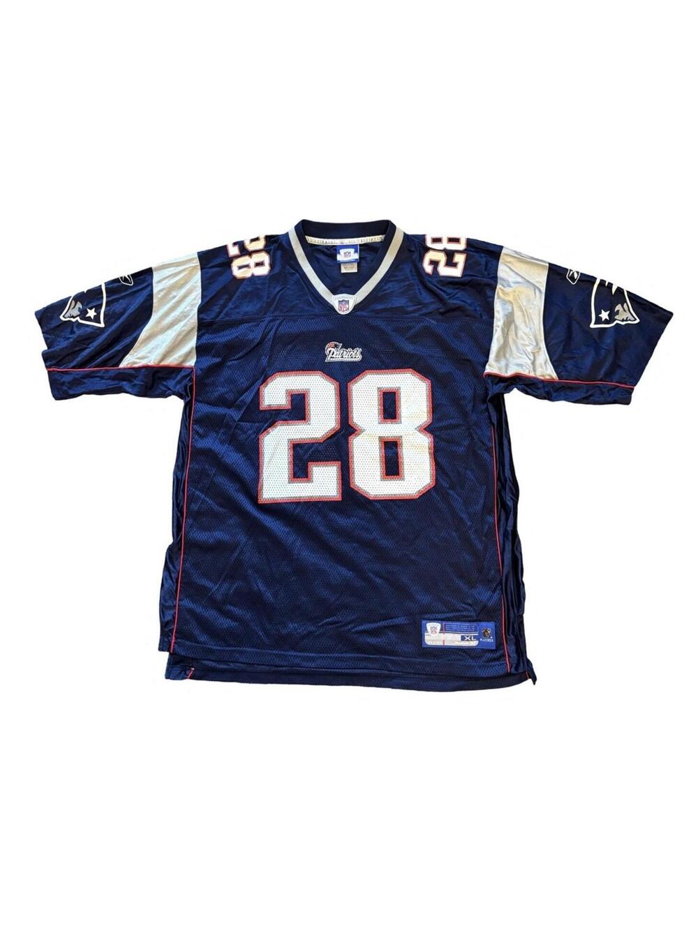 Corey Dillon NFL Reebok New England Patriots Football Jersey Men's Size XL